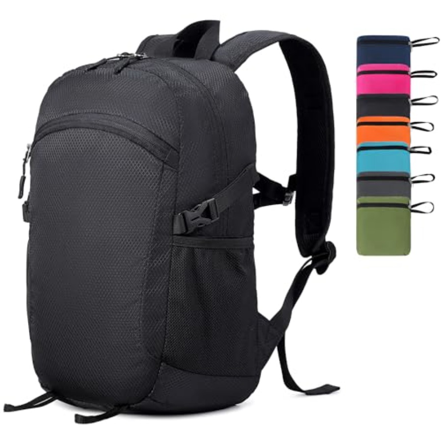 Packable Daypack Foldable - Lightweight Hiking Backpack 30L Packable Foldable