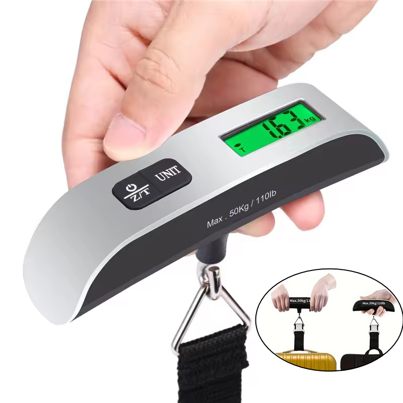 Luggage Scale Hanging - 110lb/50kg Portable Scale Digital LCD Display