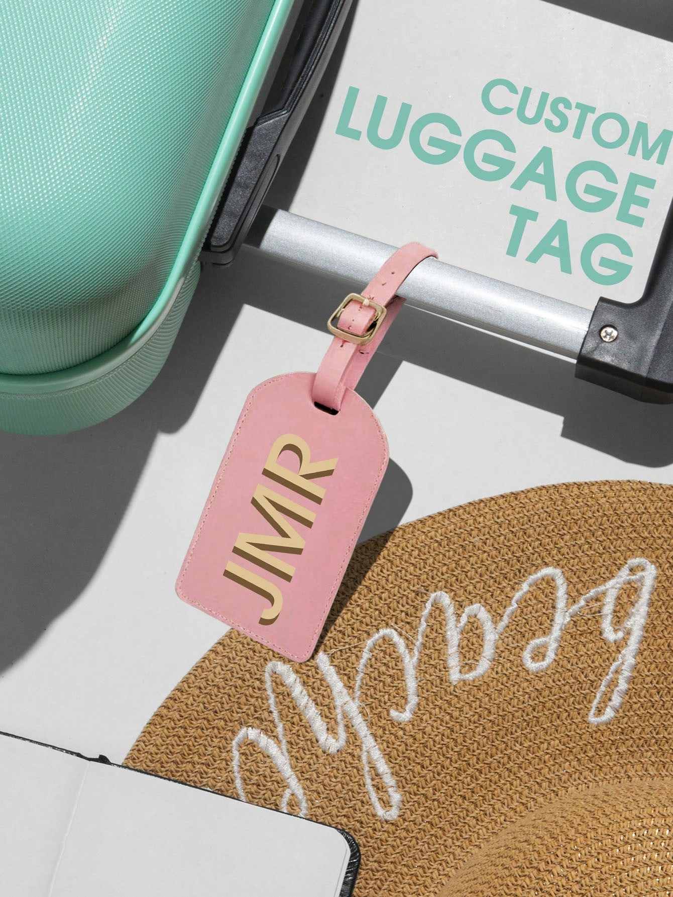Personalized Initial Luggage T – Travel Accessories And Bags recenzja i cena