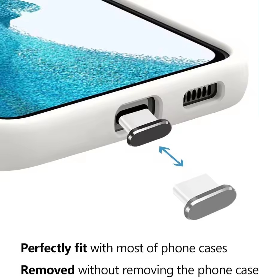4Pcs USB C Dust Plug With Clea – Travel Plug Type C recenzja i cena