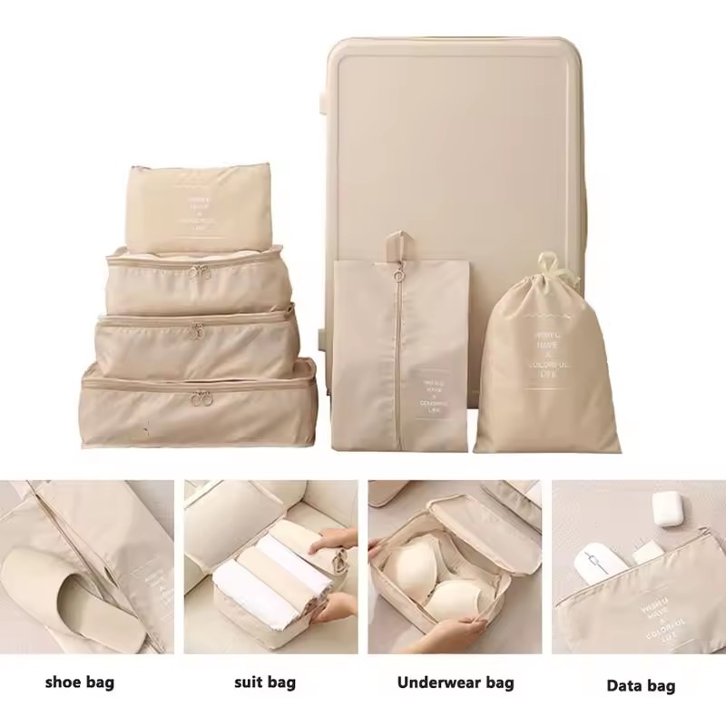 Travel Storage Bags Set 7/8/9/ – Travel Accessories Packing Cubes recenzja i cena