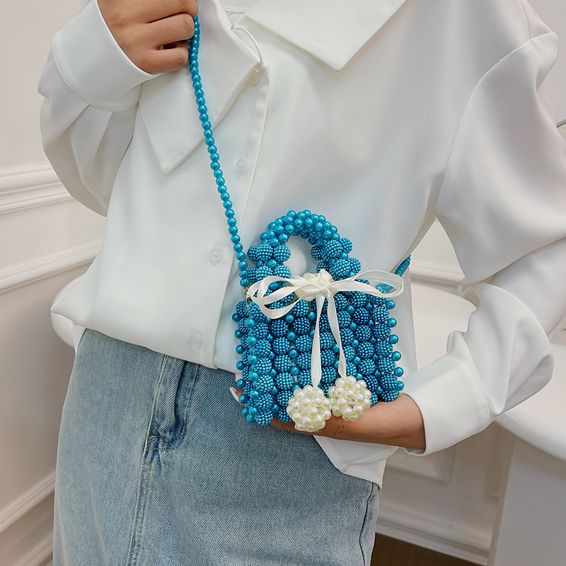 Handmade Woven Beading Bag For – Travel Accessories Luxury recenzja i cena