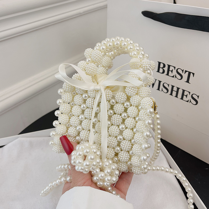 Handmade Woven Beading Bag For – Travel Accessories Luxury recenzja i cena