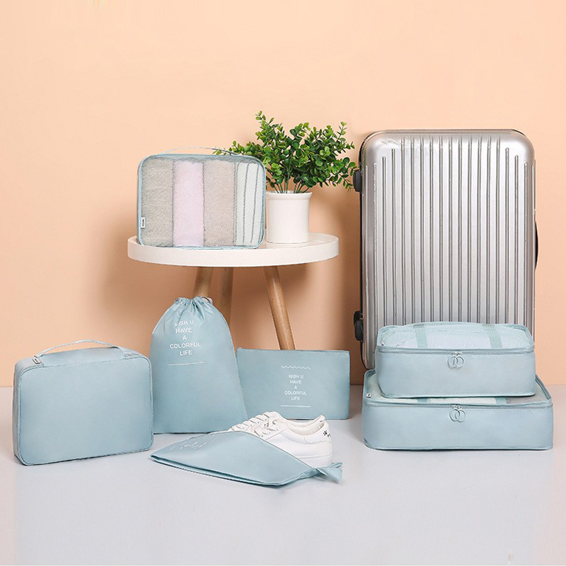 7-Piece Packing Cubes Set - Tr – Travel Accessories Packing Cubes recenzja i cena