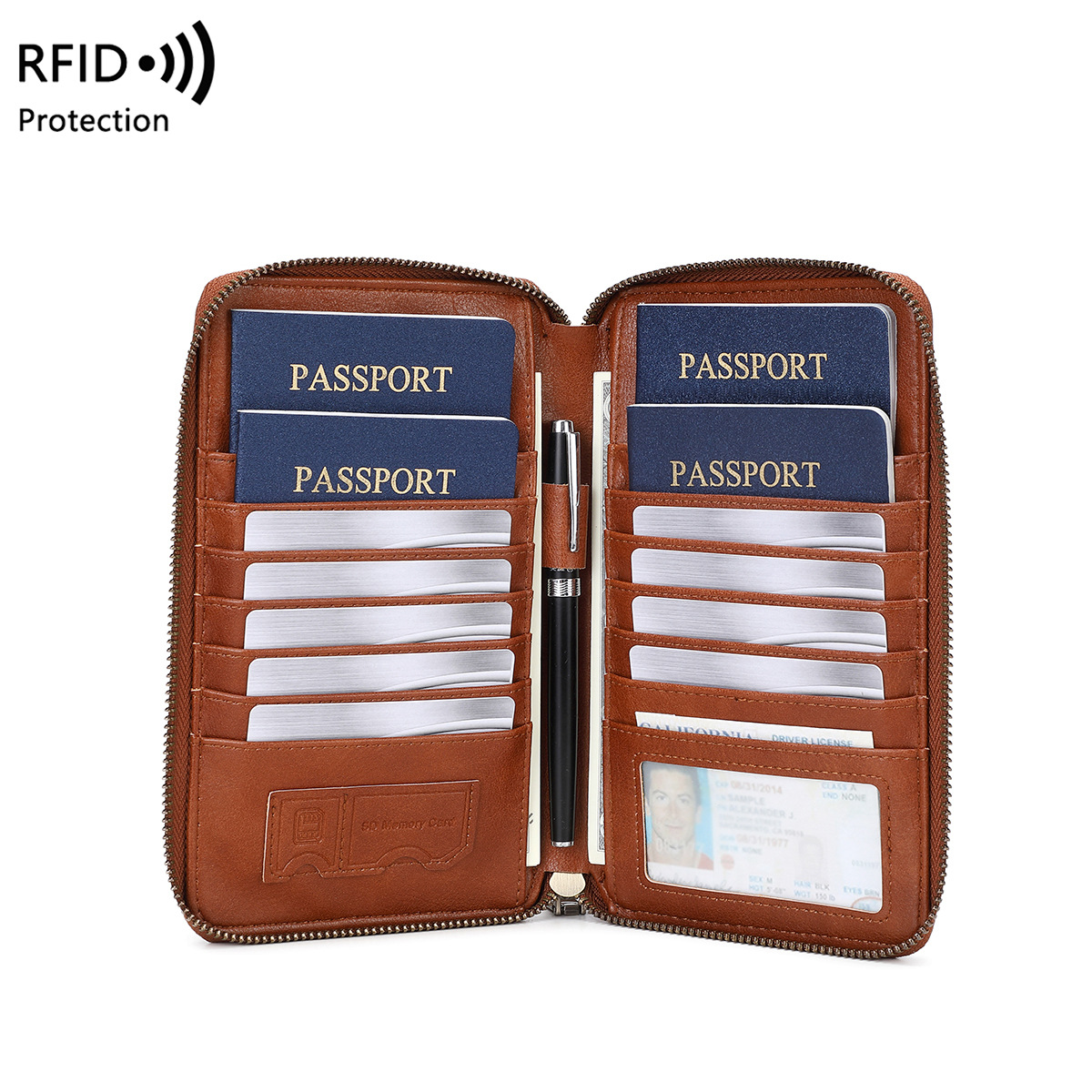 Trendy Airplane Design RFID Bl – Passport Holder Rfid recenzja i cena