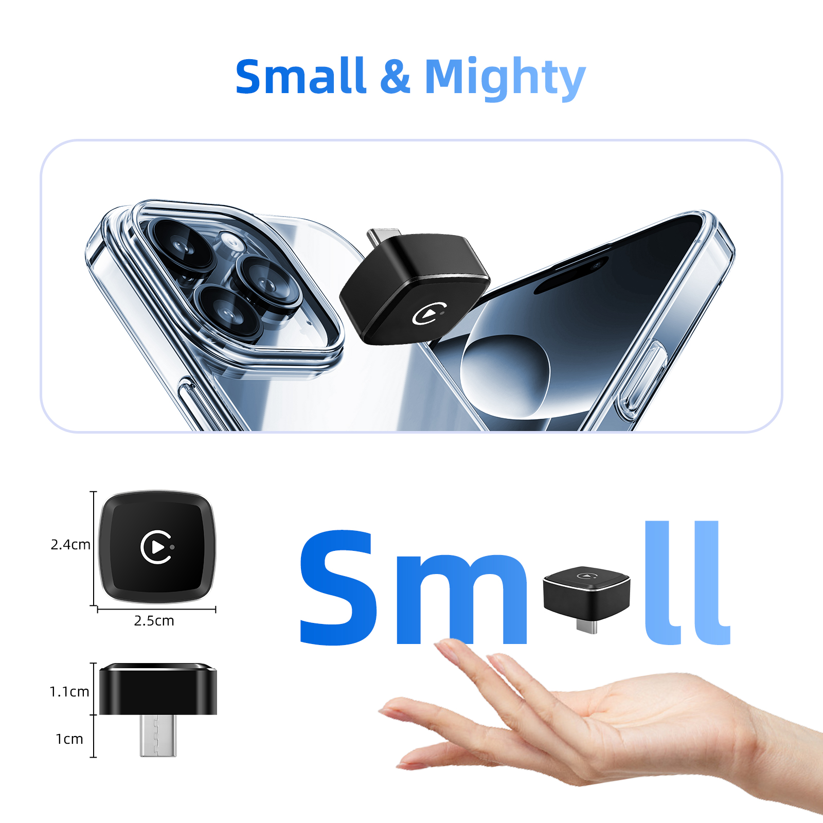 2026 2-in-1 Wireless CarPlay & – Travel Plug Type C recenzja i cena