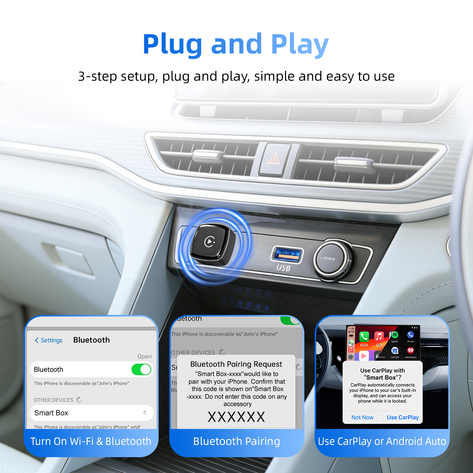 2026 2-in-1 Wireless CarPlay & – Travel Plug Type C recenzja i cena