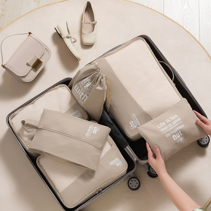A QX2E 6 Pieces Travel Luggage – Travel Accessories Packing Cubes recenzja i cena