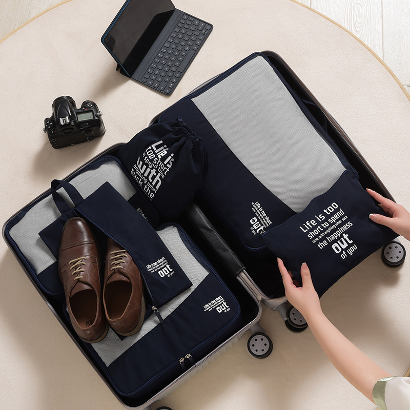 A QX2E 6 Pieces Travel Luggage – Travel Accessories Packing Cubes recenzja i cena
