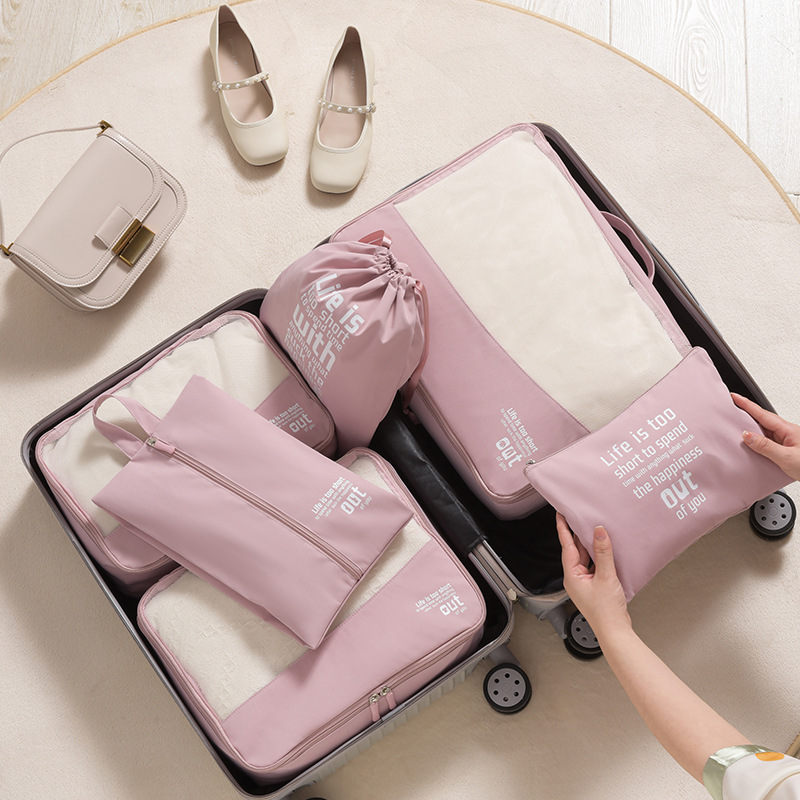 A QX2E 6 Pieces Travel Luggage – Travel Accessories Packing Cubes recenzja i cena