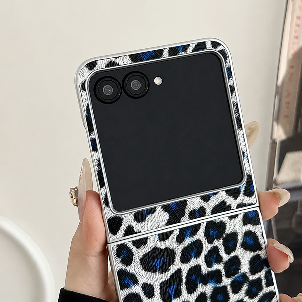 Leopard Print Folding Flip Pho – Travel Accessories Useful recenzja i cena