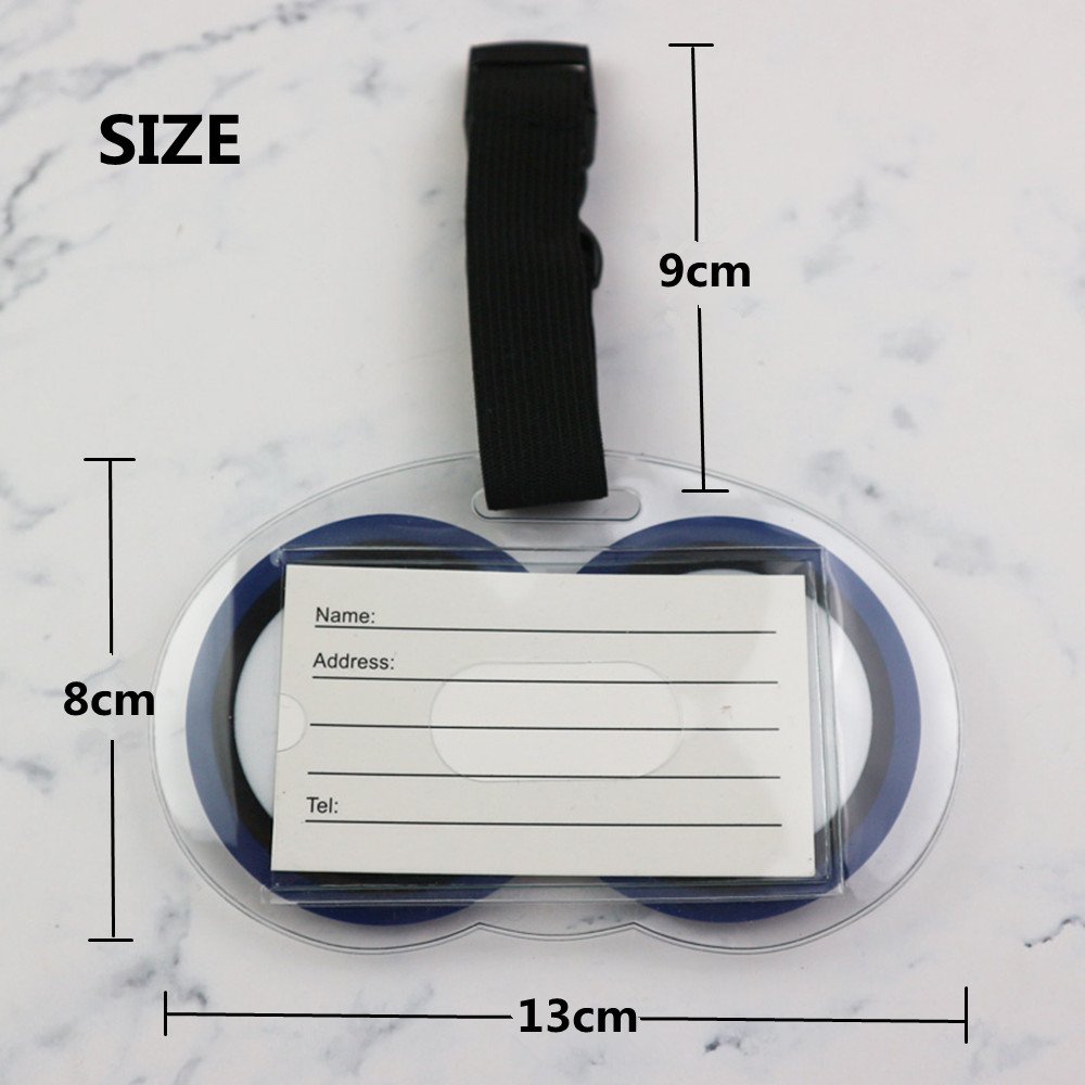 Cute Eyes Luggage Tags Funny S – Travel Accessories Unique recenzja i cena