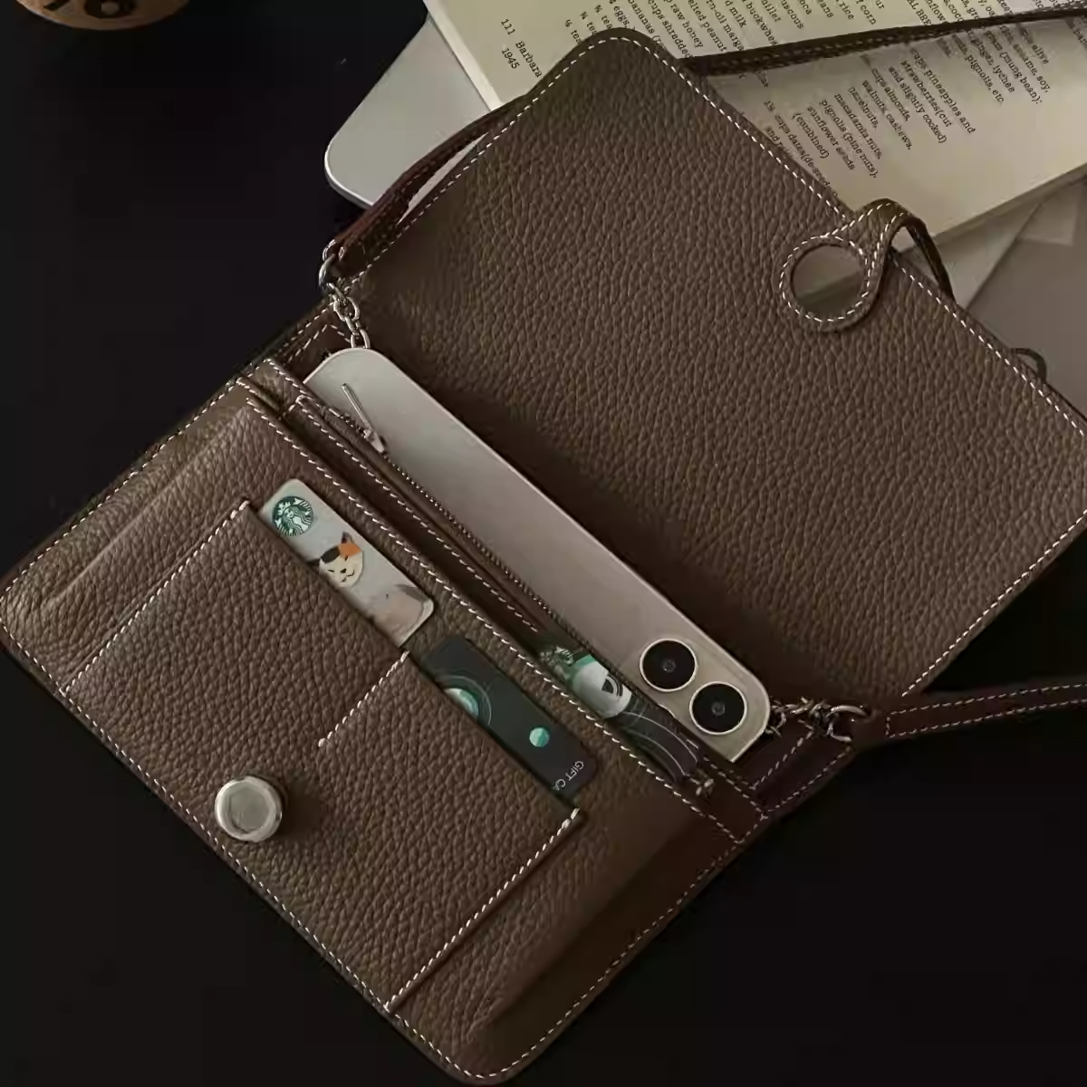 New PU Crossbody Mobile Phone  – Passport Holder Rfid recenzja i cena