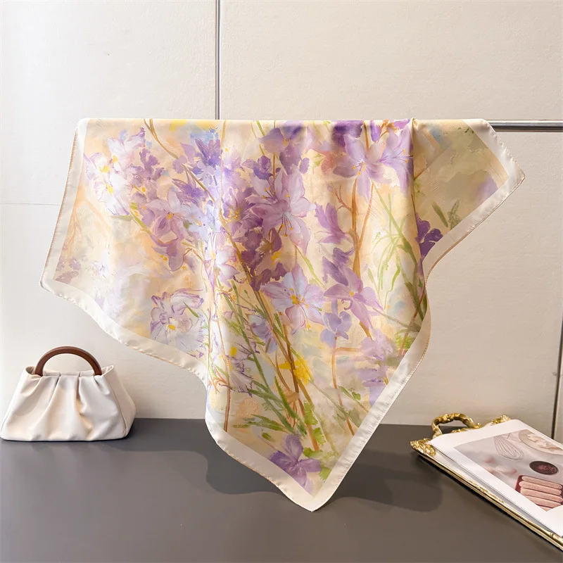 Imitation Square Scarf For Wom – Travel Accessories Luxury recenzja i cena