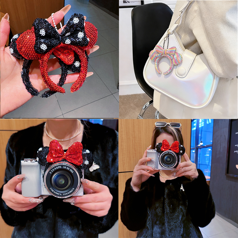 Cute Bow Sequin Disney Headban – Travel Accessories Disney recenzja i cena