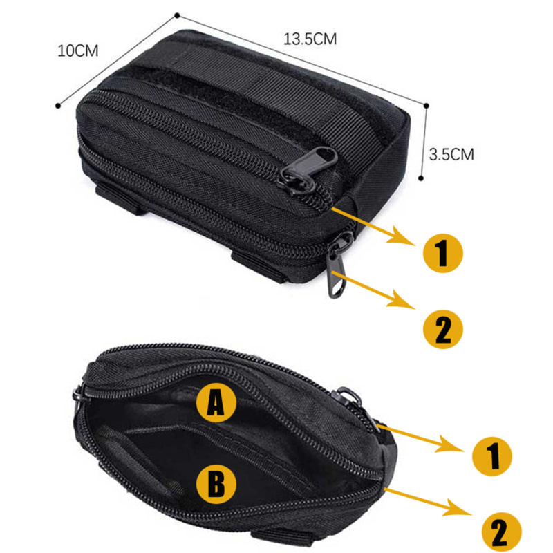 Double Layer EDC Tactical Moll – Travel Accessories Pouch For Men recenzja i cena
