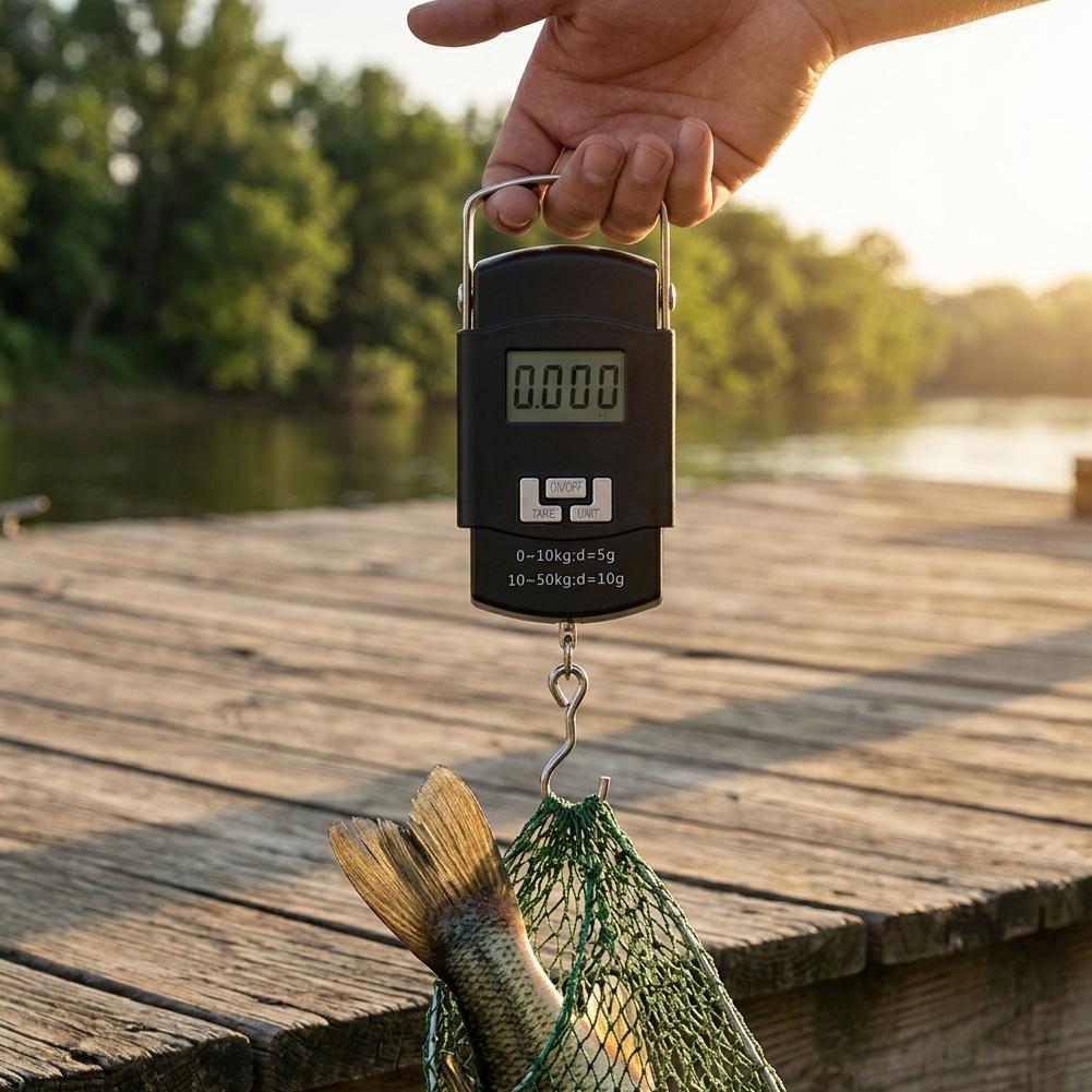 50kg/10g Portable LCD Electron – Luggage Scale Hanging recenzja i cena