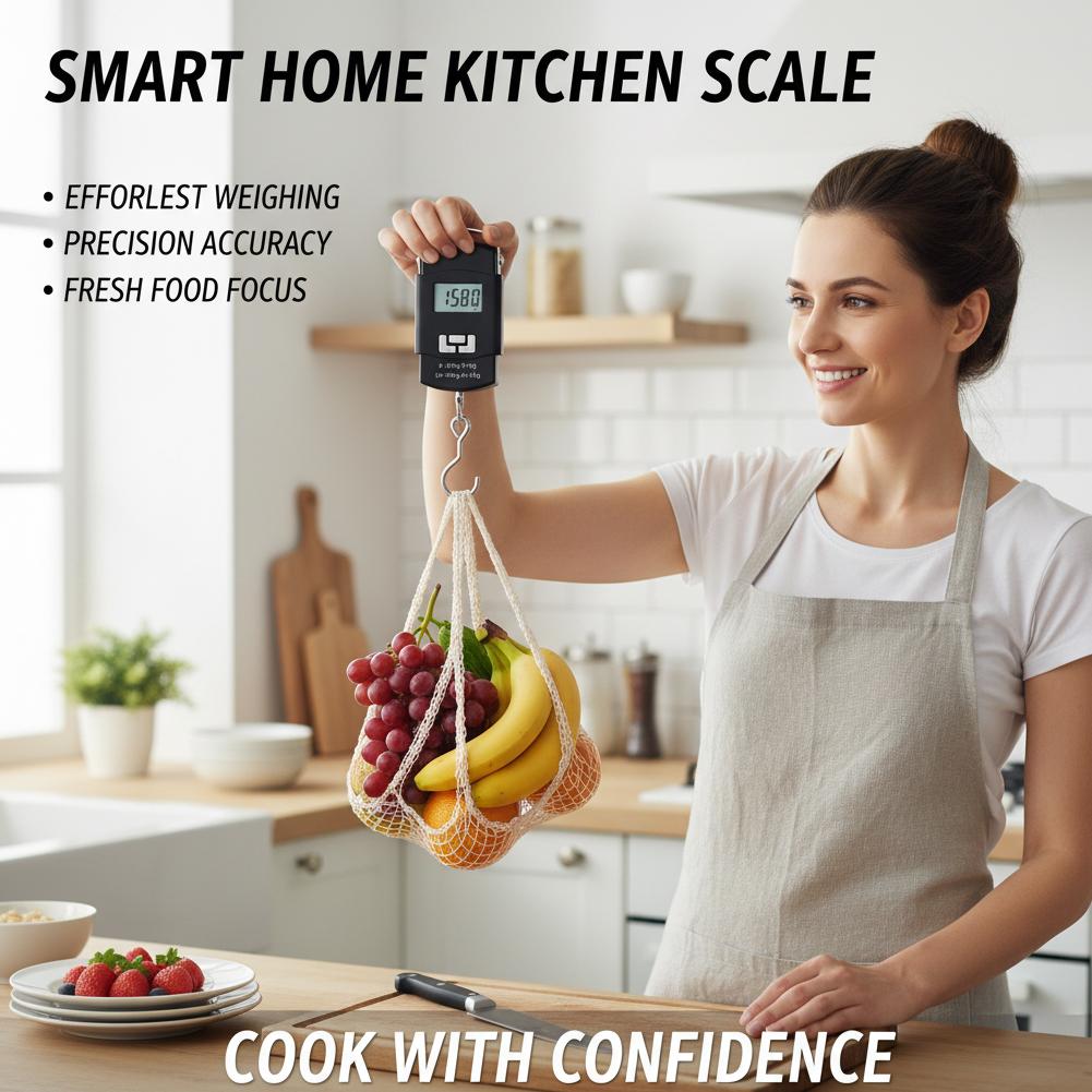 50kg/10g Portable LCD Electron – Luggage Scale Hanging recenzja i cena