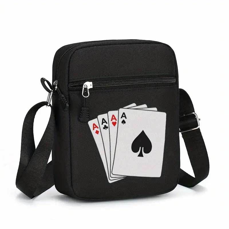Ace of Spades Poker Canvas Sho – Travel Accessories And Bags recenzja i cena