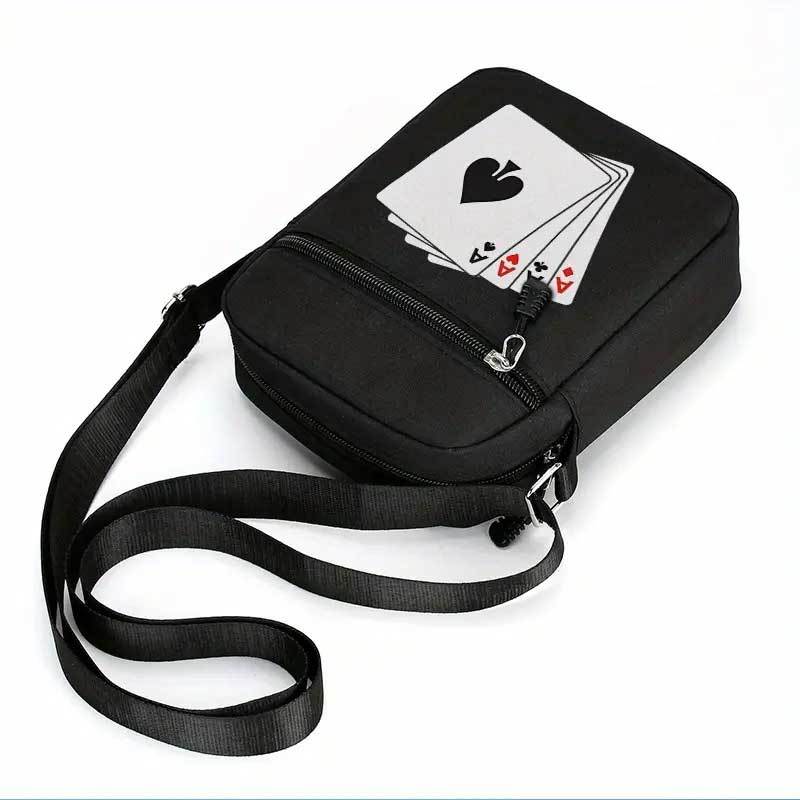 Ace of Spades Poker Canvas Sho – Travel Accessories And Bags recenzja i cena