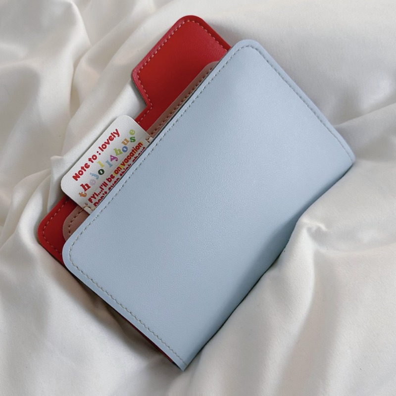 Ins Color Block Passport Holde – Travel Accessories Pouch For Men recenzja i cena