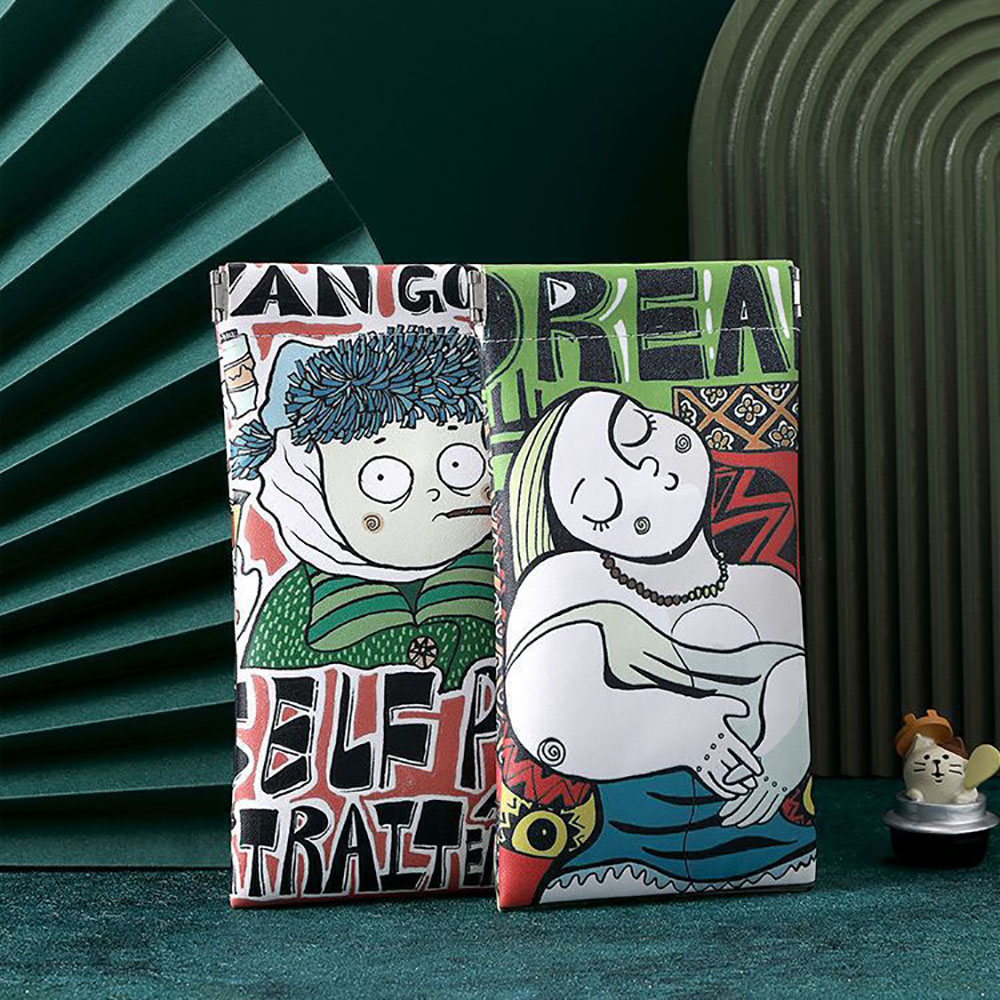 Cartoon Sunglasses Case PU Lea – Travel Accessories Pouch For Men recenzja i cena