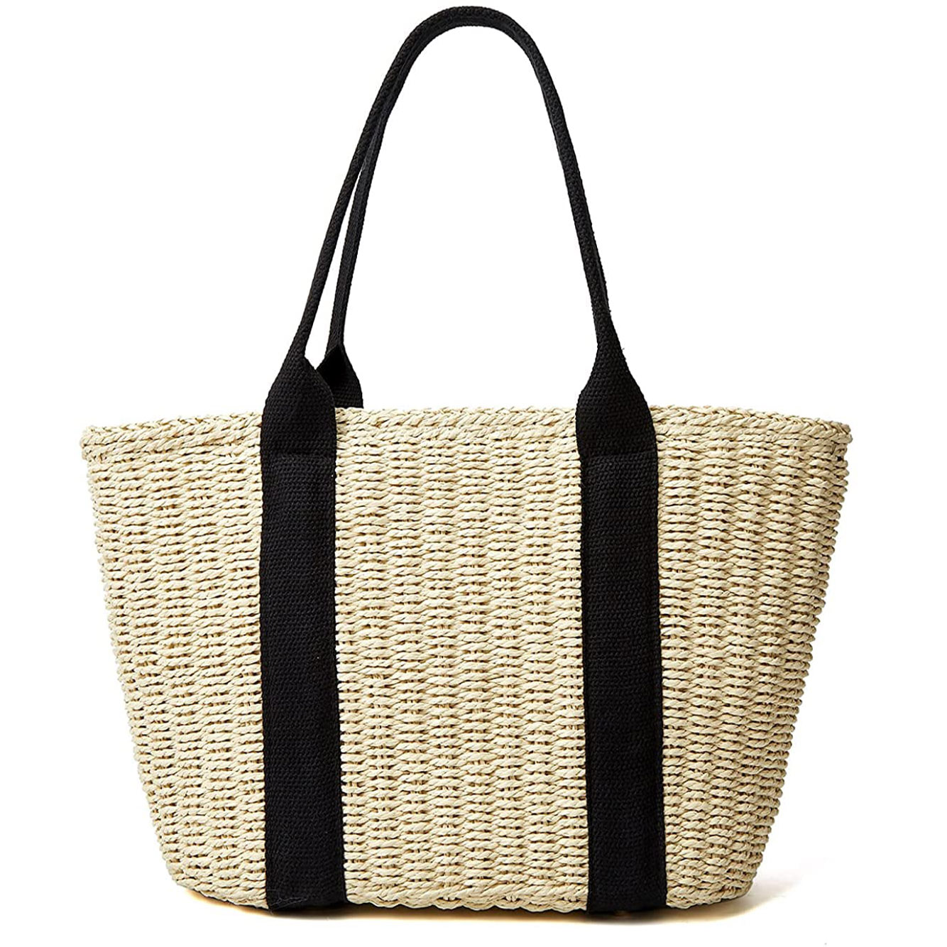 Trendy Straw Women Tote Bag Lu – Travel Accessories Luxury recenzja i cena