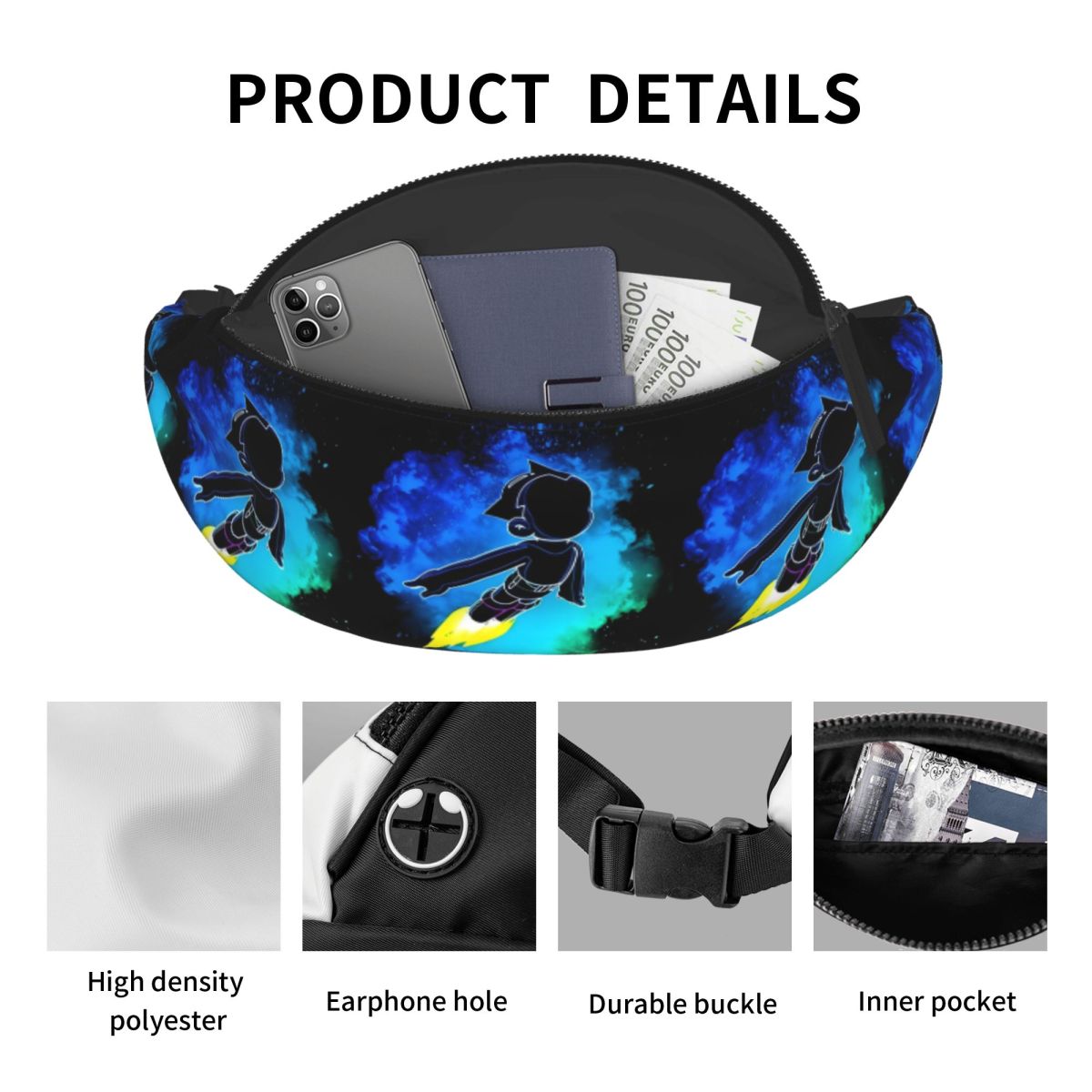 Custom Animes A-Astroed Boy Ca – Travel Accessories Pouch For Men recenzja i cena