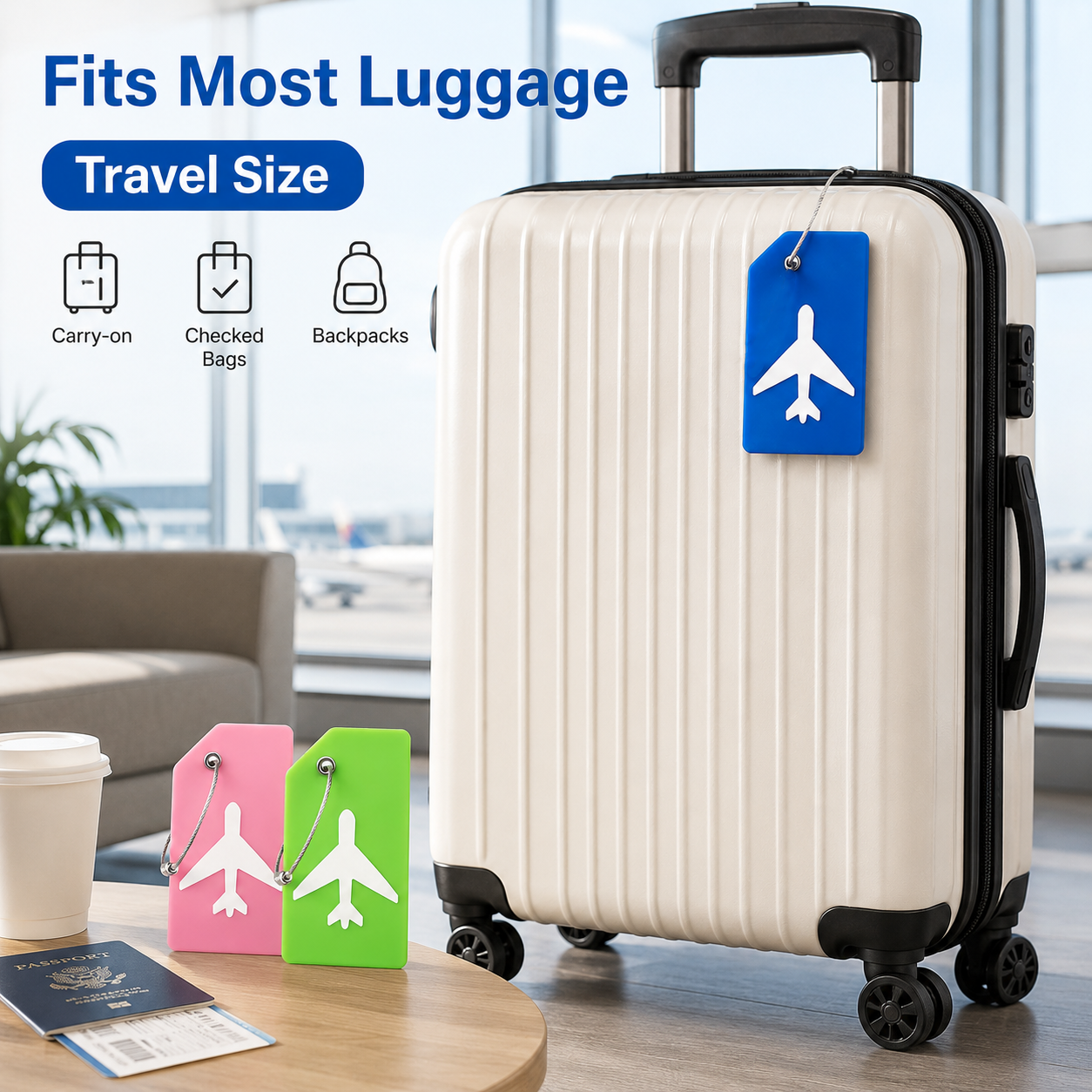 2/5PCS Silicone Travel Luggage – Travel Accessories Useful recenzja i cena