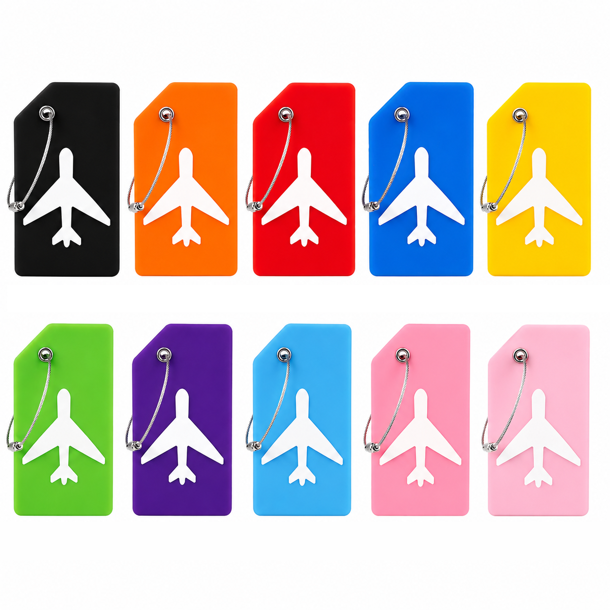 2/5PCS Silicone Travel Luggage – Travel Accessories Useful recenzja i cena