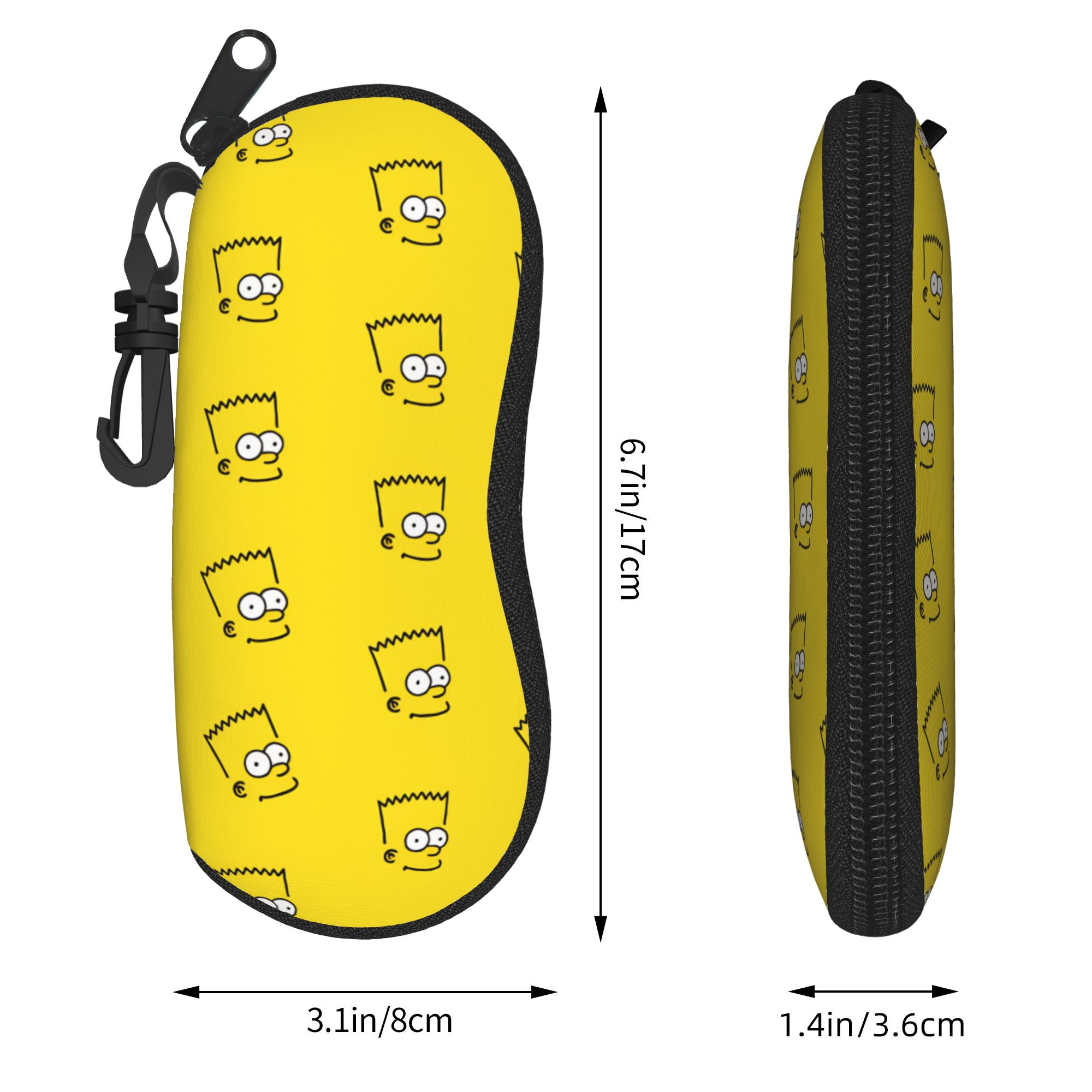 S-Simpsons Movies Glasses Case – Travel Accessories Pouch For Men recenzja i cena