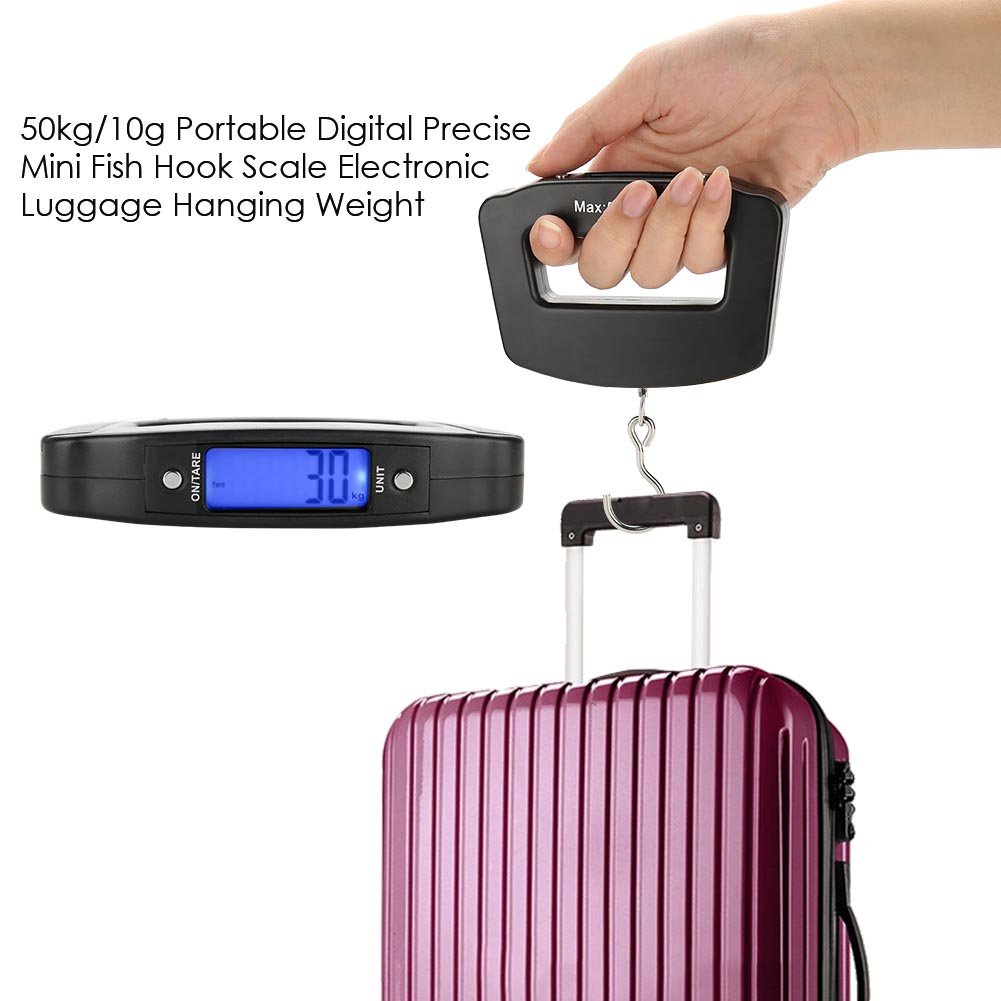 50kg Digital Fishing Scale Han – Luggage Scale Hanging recenzja i cena