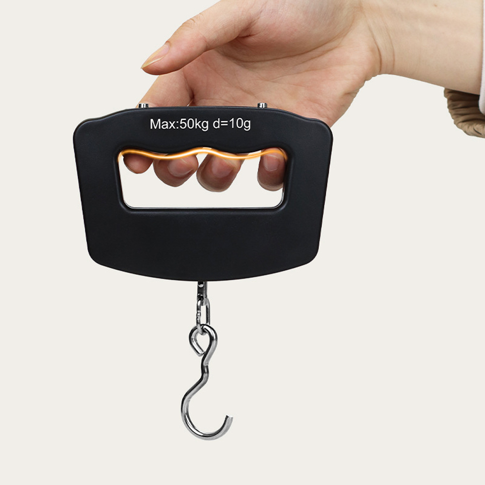 50kg Digital Fishing Scale Han – Luggage Scale Hanging recenzja i cena