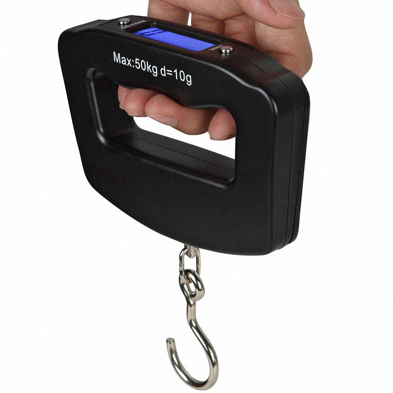 50kg Digital Fishing Scale Han – Luggage Scale Hanging recenzja i cena
