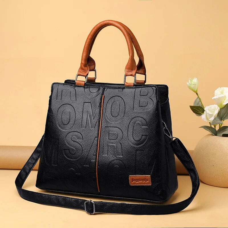 PU Leather Casual Shoulder Cro – Travel Accessories Luxury recenzja i cena