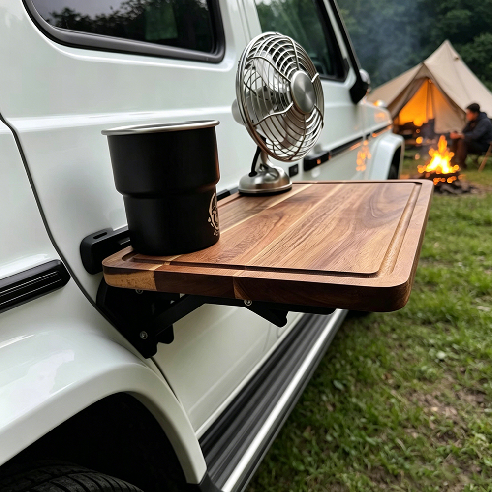 1PC Car Side Folding Wooden Ta – Travel Accessories Car recenzja i cena