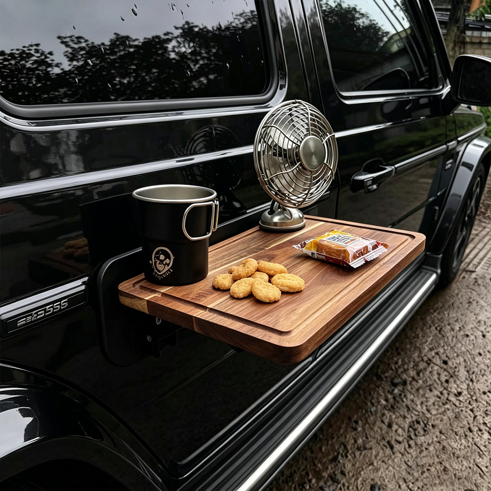 1PC Car Side Folding Wooden Ta – Travel Accessories Car recenzja i cena
