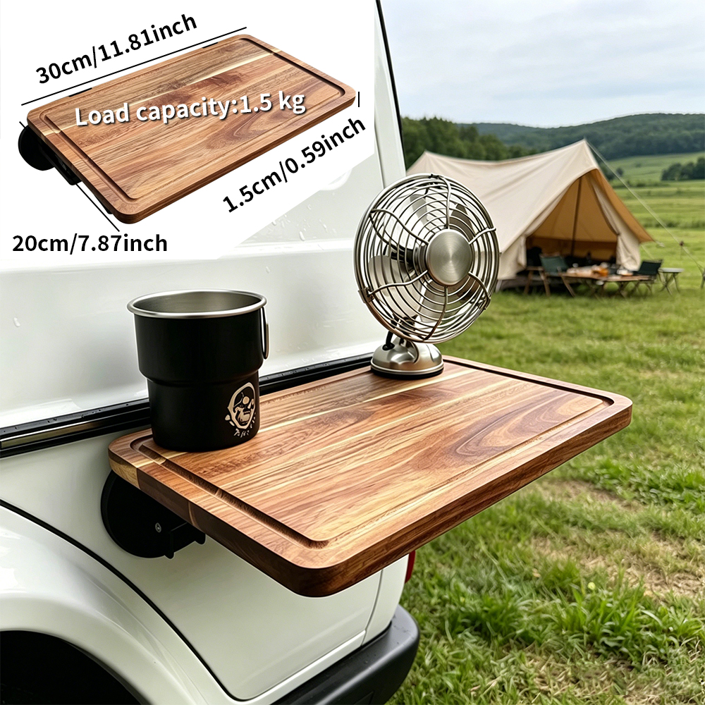 1PC Car Side Folding Wooden Ta – Travel Accessories Car recenzja i cena