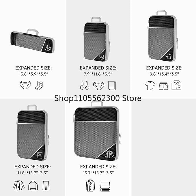 Compression Packing Cube Set E – Travel Accessories Packing Cubes recenzja i cena