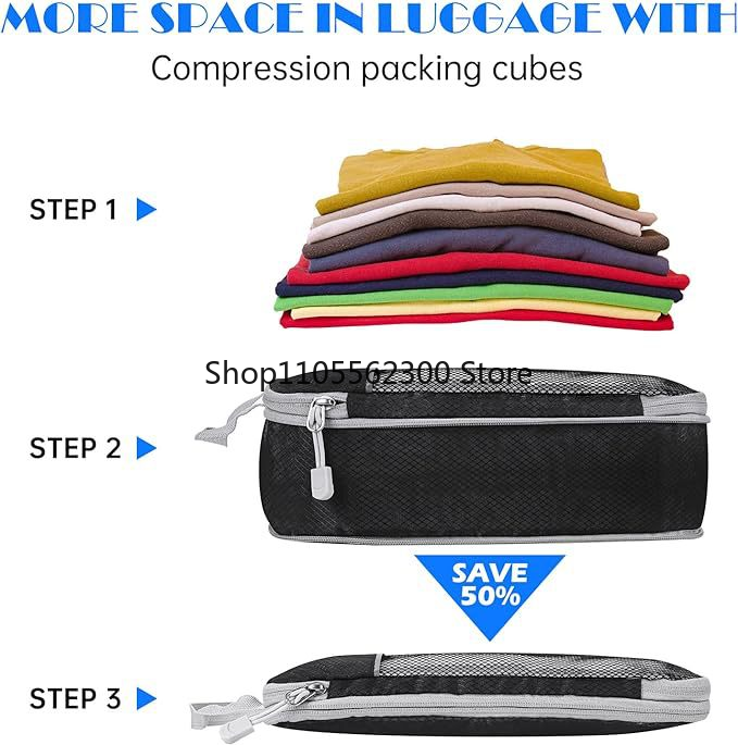 Compression Packing Cube Set E – Travel Accessories Packing Cubes recenzja i cena