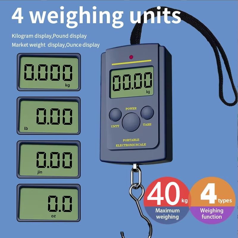 1PC Multifunctional Mini 40kg/ – Luggage Scale Hanging recenzja i cena