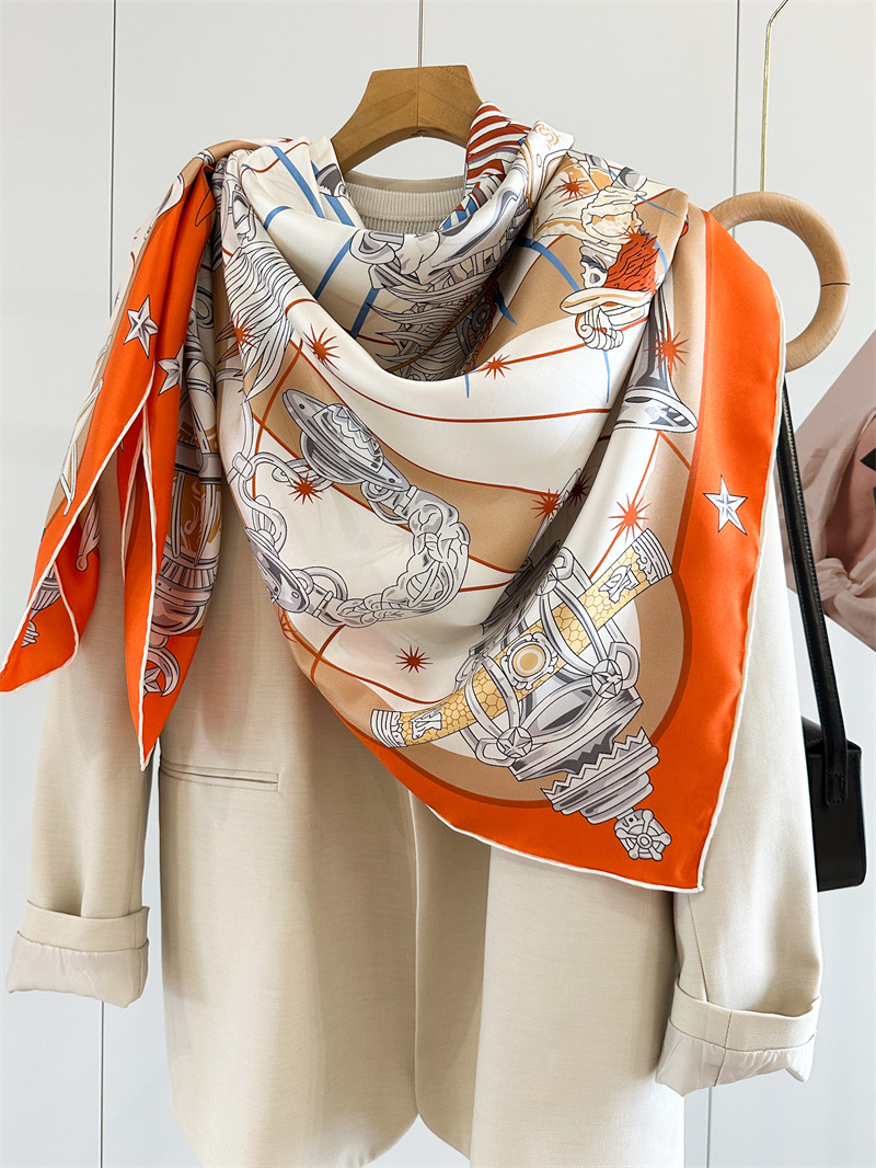 Luxury Brand Scarf Large Silk  – Travel Accessories Luxury recenzja i cena