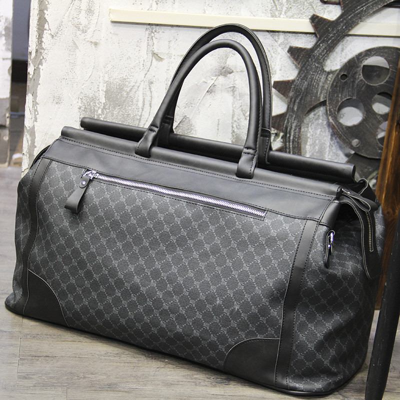 Fashion Plaid Travel Bag Men H – Travel Accessories Luxury recenzja i cena