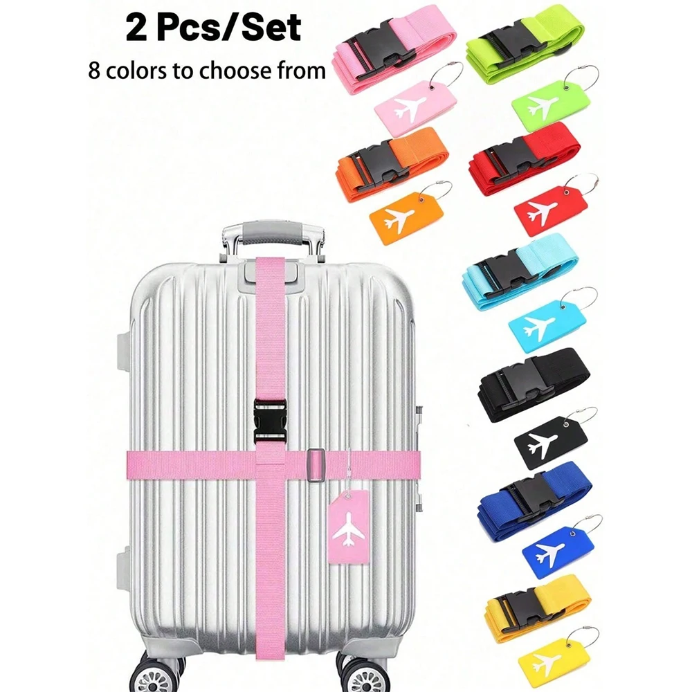 Luggage Strap Set with Luggage – Travel Accessories Unique recenzja i cena