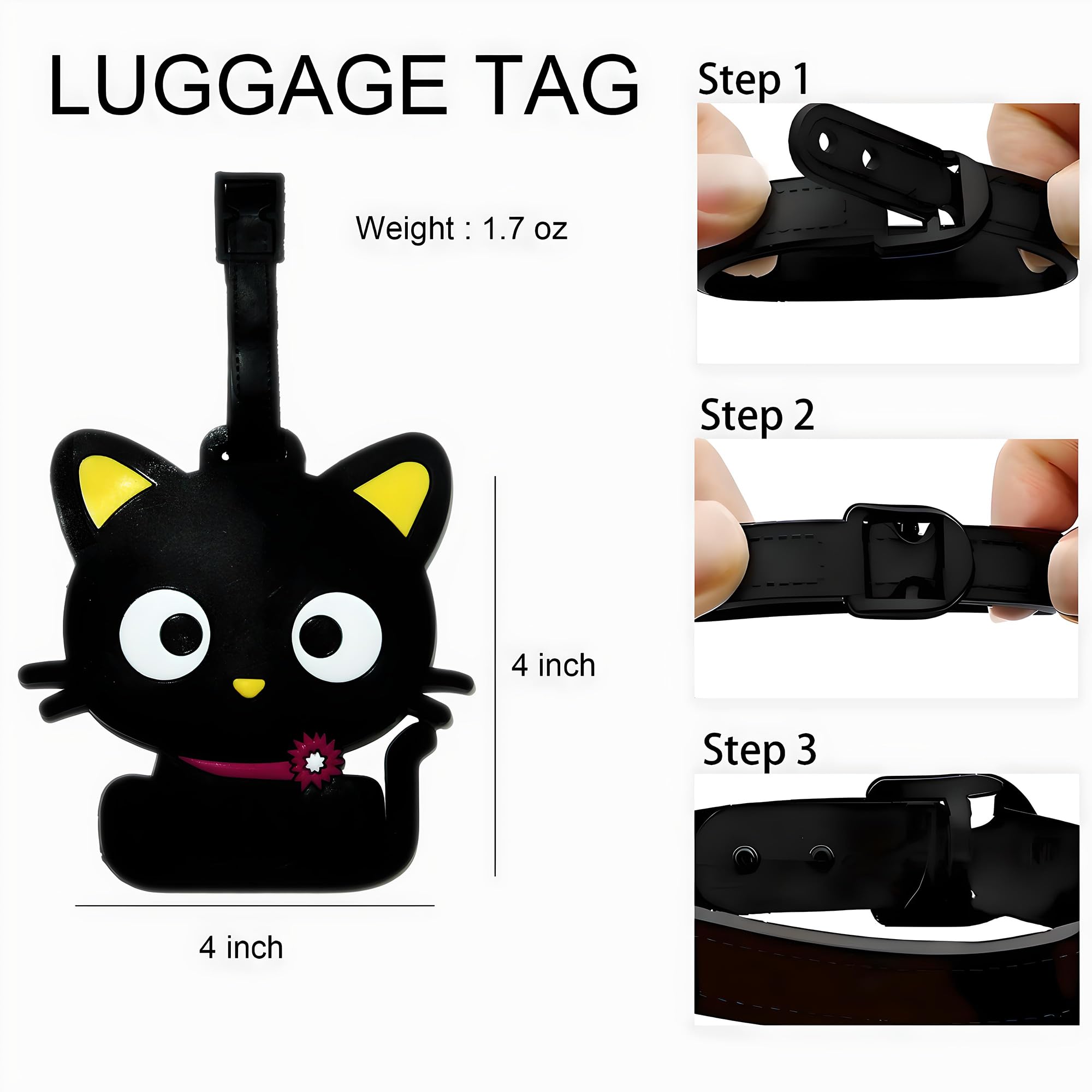 Cute Animal Luggage Tag Travel – Travel Accessories Unique recenzja i cena