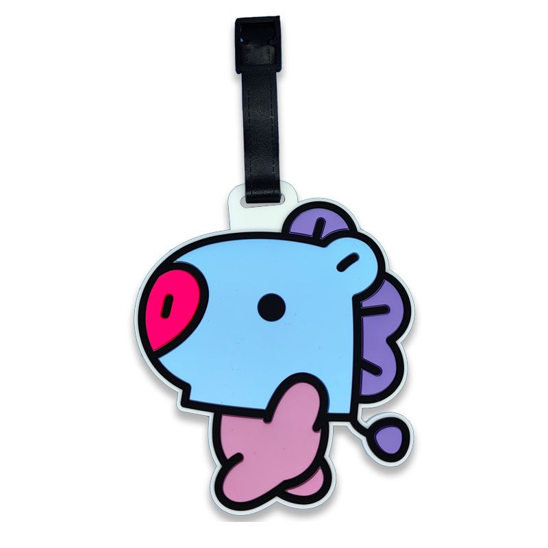 BT21 cartoon cute keychain Kaw – Travel Accessories Unique recenzja i cena