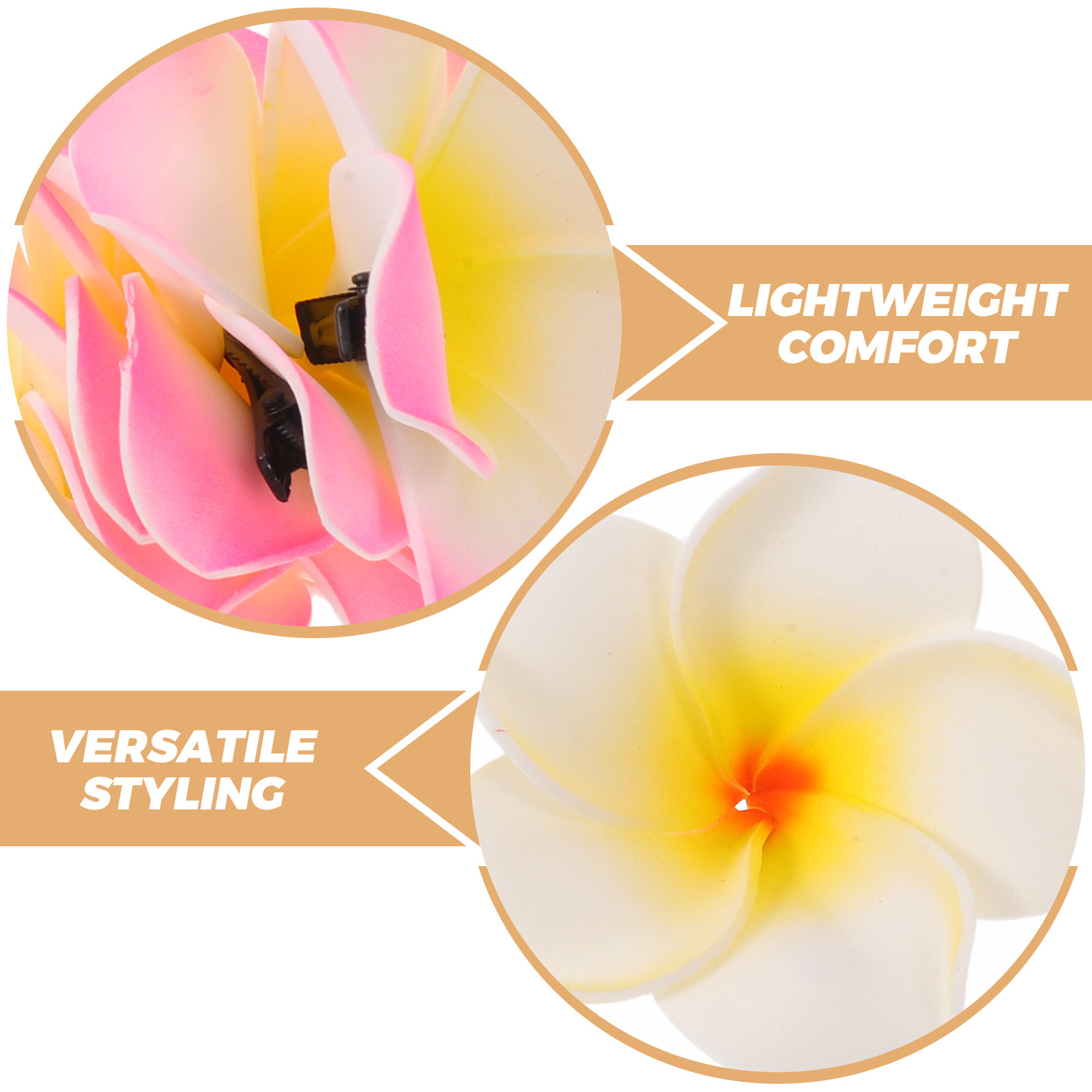 24Pcs Fake Flower Hair Clips P – Travel Accessories Present recenzja i cena
