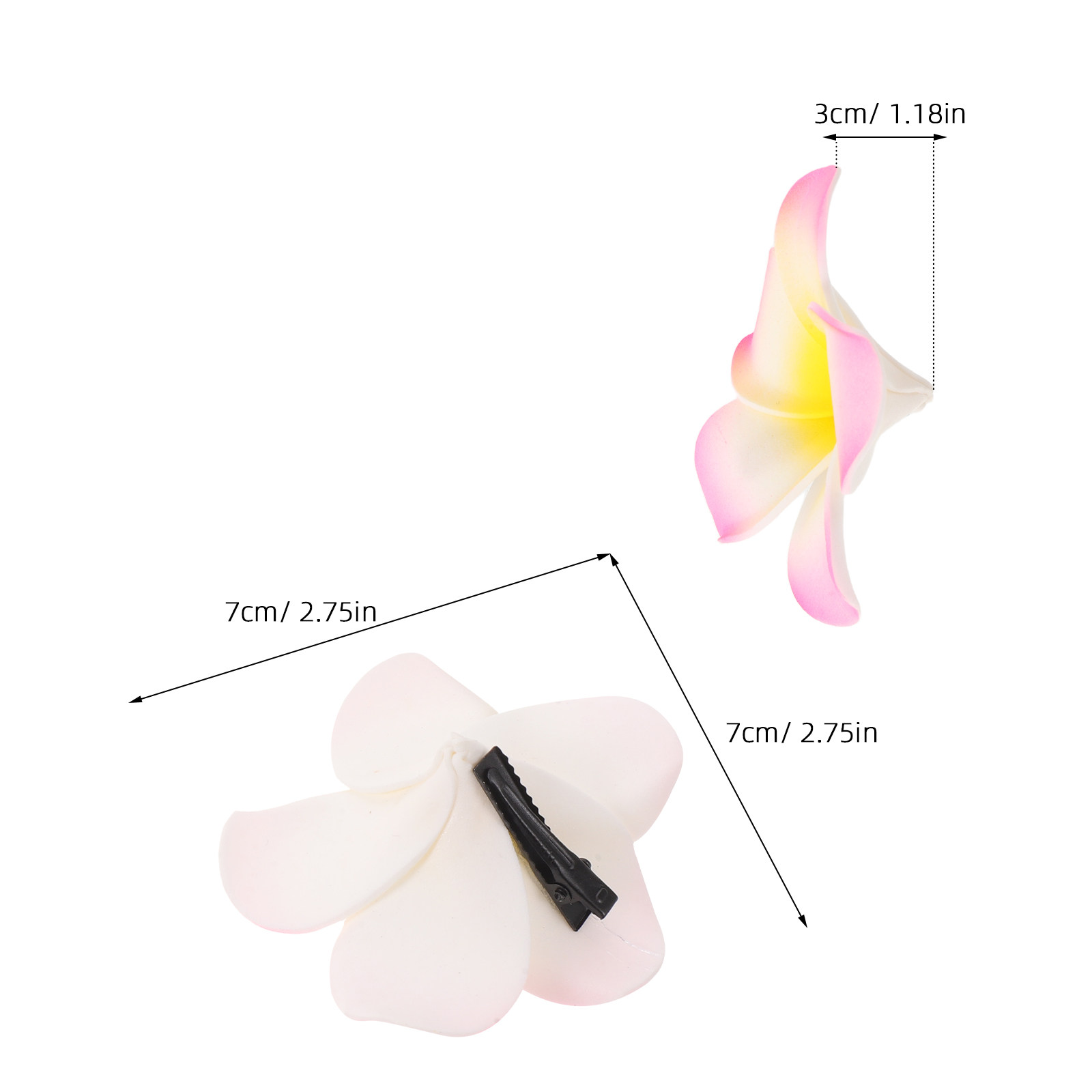 24Pcs Fake Flower Hair Clips P – Travel Accessories Present recenzja i cena