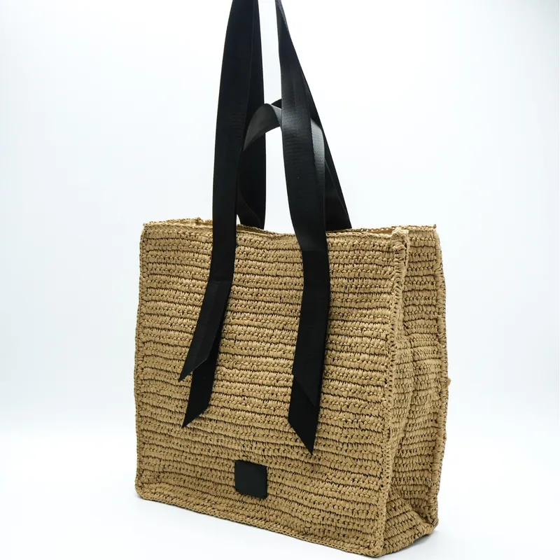 Retro hand-woven straw shoulde – Travel Accessories And Bags recenzja i cena