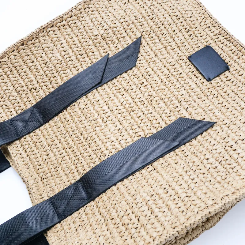 Retro hand-woven straw shoulde – Travel Accessories And Bags recenzja i cena